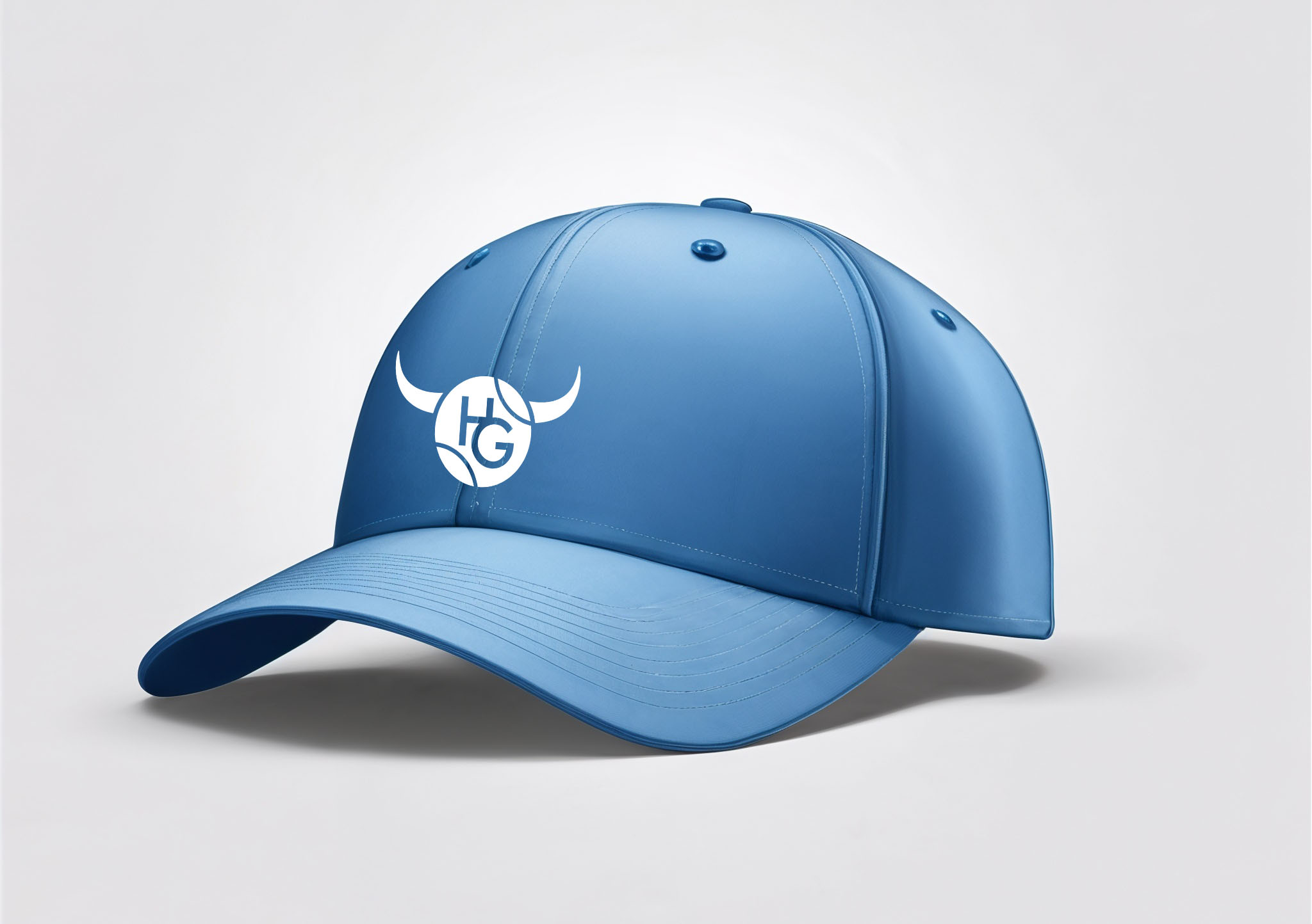 Cappy hellblau mit HG-Logo